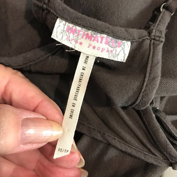 Women's Intimately Free People Brown Strappy Sundress Size XS - Picture 4 of 8